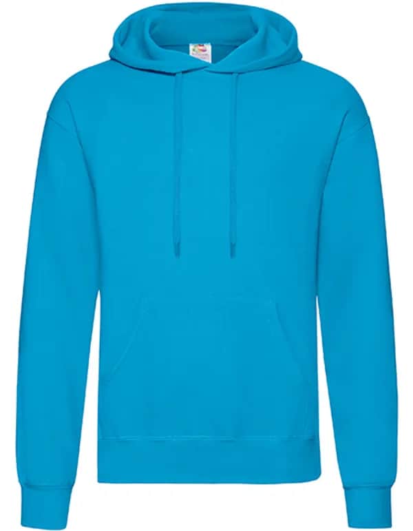 Classic Hooded Sweat - Azure Blue