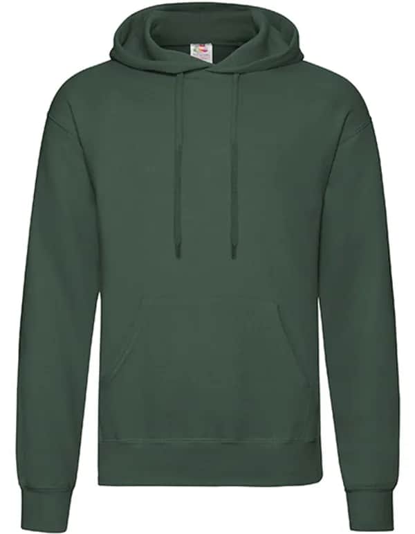 Classic Hooded Sweat - Bottle Green