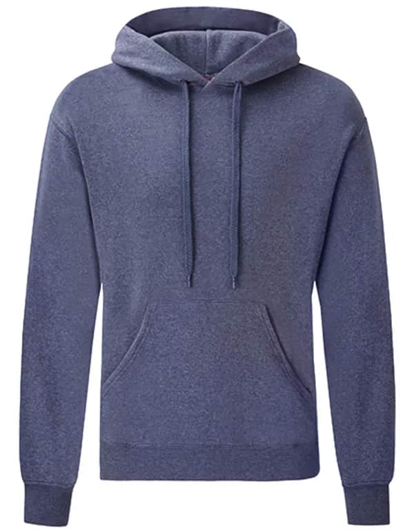 Classic Hooded Sweat - Heather Navy