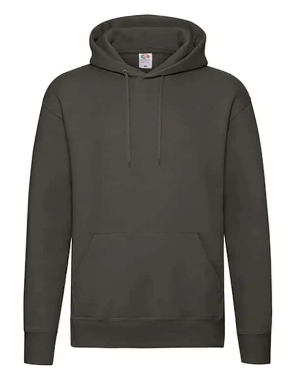 Premium Hooded Sweat - Charcoal (Solid)