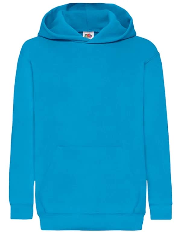 Kids´ Classic Hooded Sweat - Azure Blue