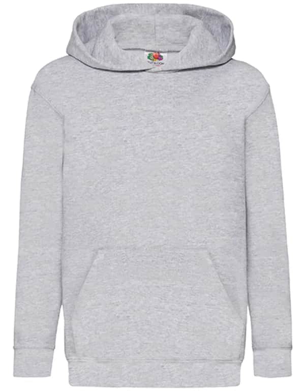 Kids´ Classic Hooded Sweat - Heather Grey