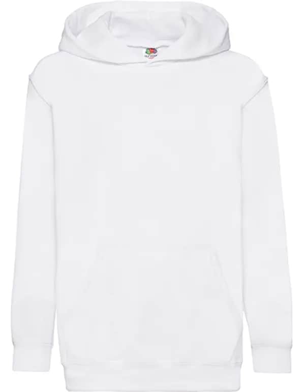 Kids´ Classic Hooded Sweat - White