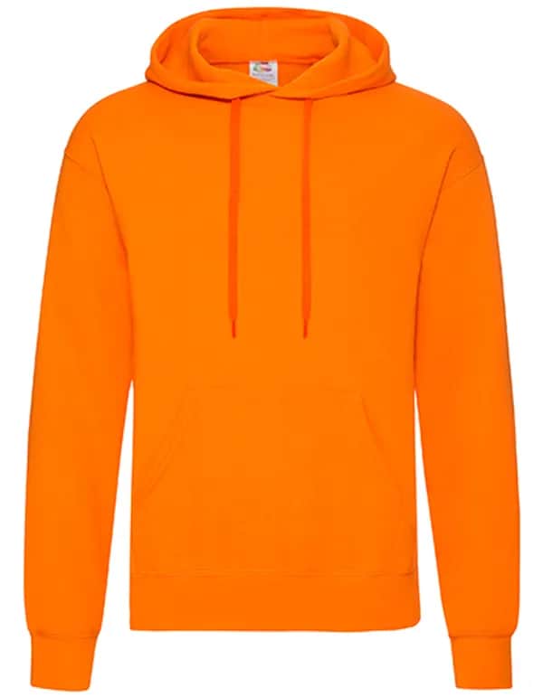 Classic Hooded Sweat - Orange