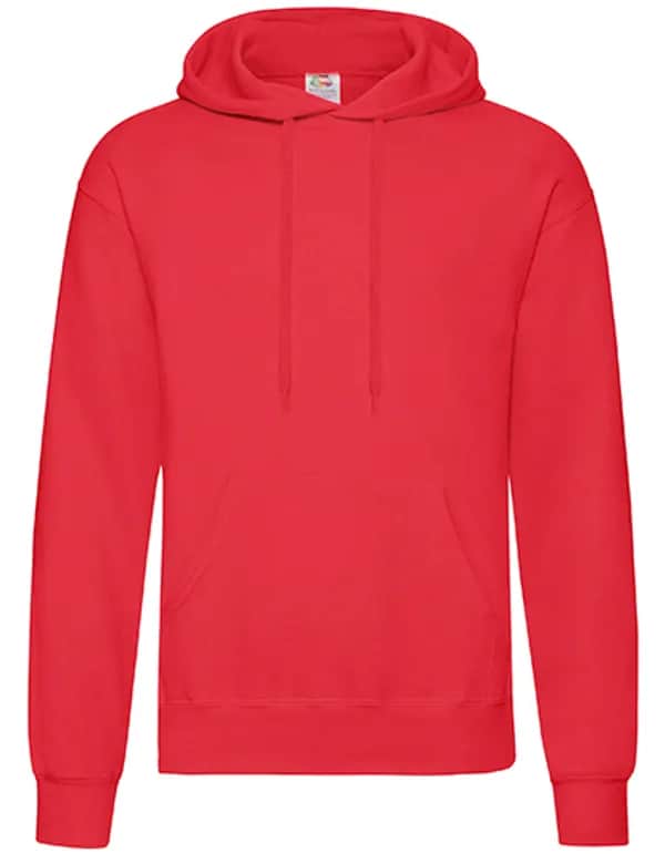 Classic Hooded Sweat - Red
