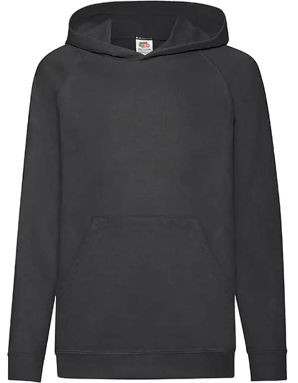 Kids´ Lightweight Hooded Sweat - Black