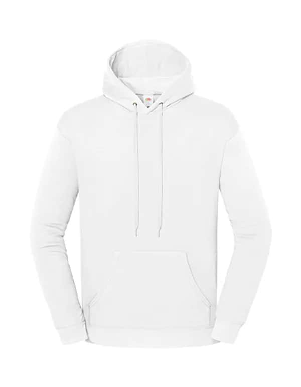 ICONIC 250 Hooded Sweat - White