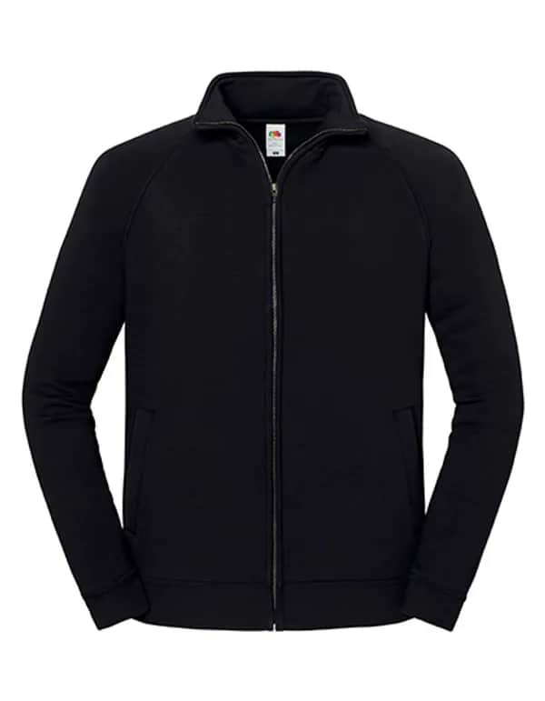 Iconic Premium Sweat Jacket - Black