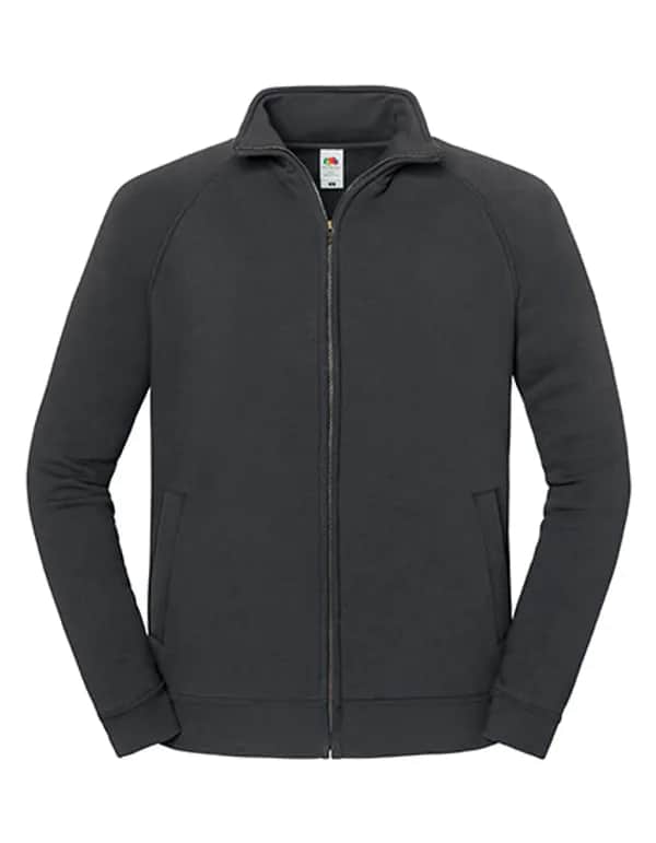 Iconic Premium Sweat Jacket - Light Graphite (Solid)