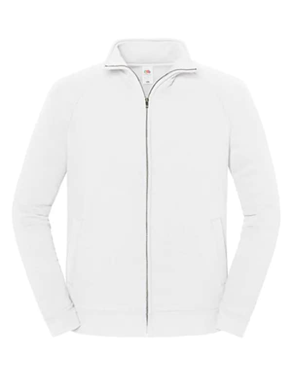 Iconic Premium Sweat Jacket - White