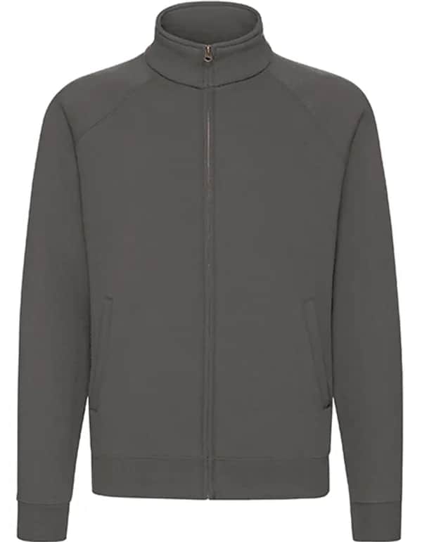 Premium Sweat Jacket - Light Graphite (Solid)