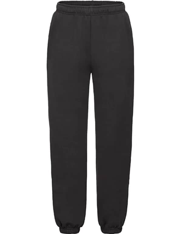 Kids´ Premium Elasticated Cuff Jog Pants - Black