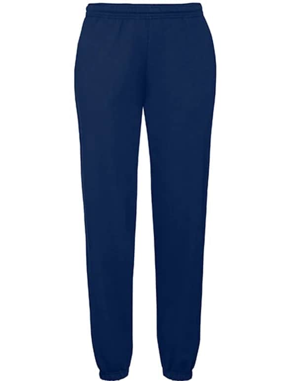 Classic Elasticated Cuff Jog Pants - Navy