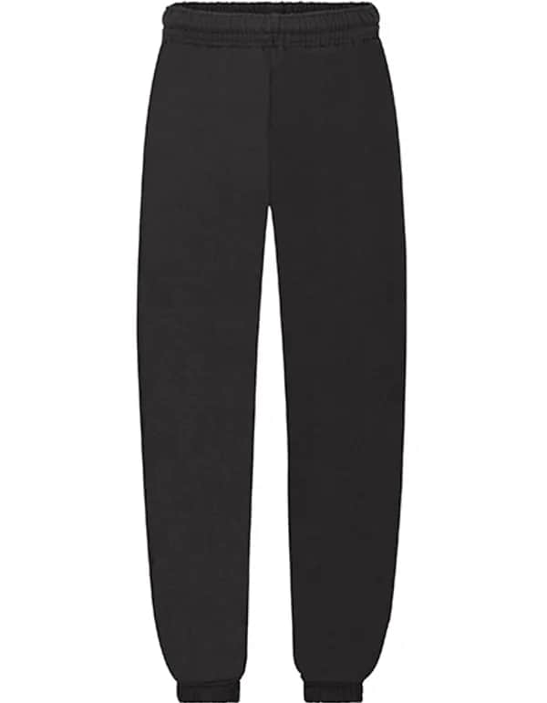 Kids´ Classic Elasticated Cuff Jog Pants - Black