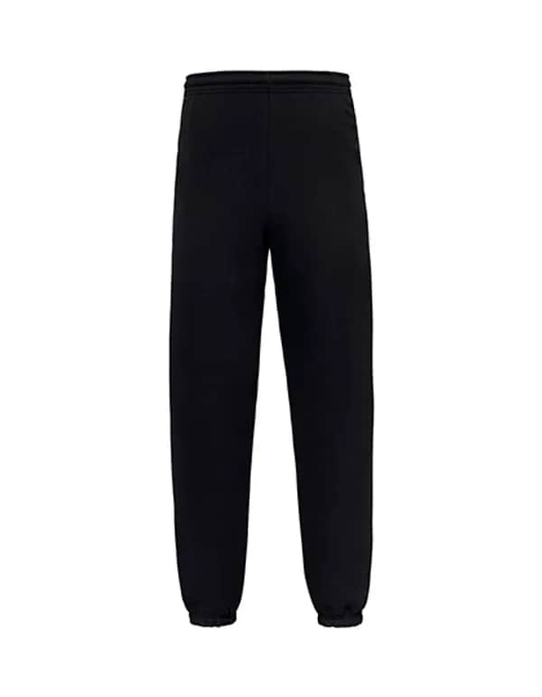 Iconic Premium Elasticated Cuff Jog Pants - Black