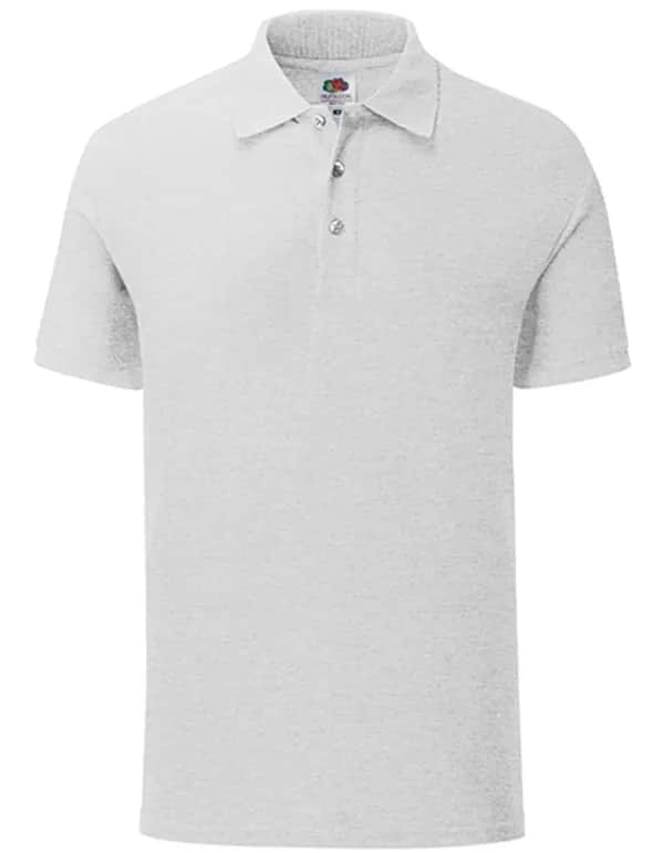 65/35 Piqué Polo - Heather Grey