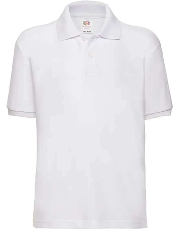 Kids´ 65/35 Polo - White
