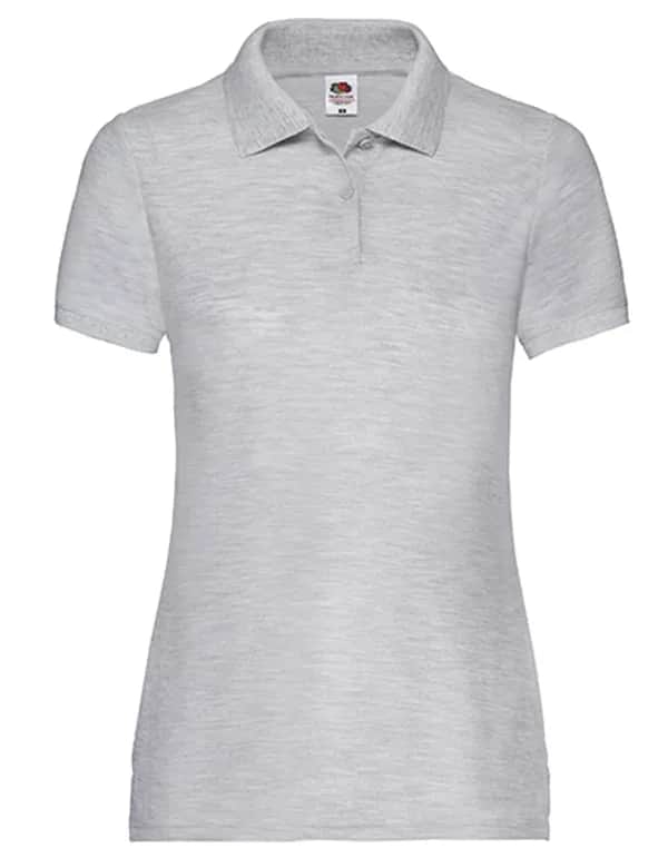 Ladies´ 65/35 Polo - Heather Grey