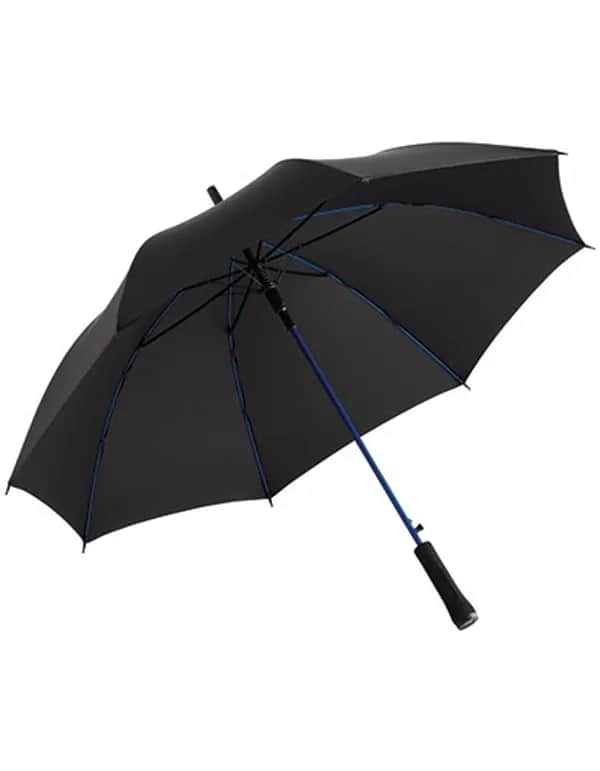AC-Stockschirm Colorline - Black/Euro Blue