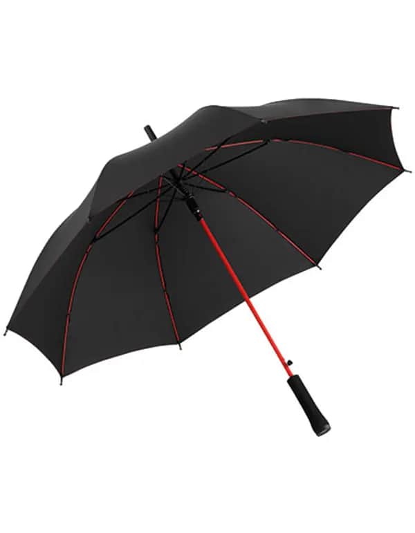 AC-Stockschirm Colorline - Black/Red