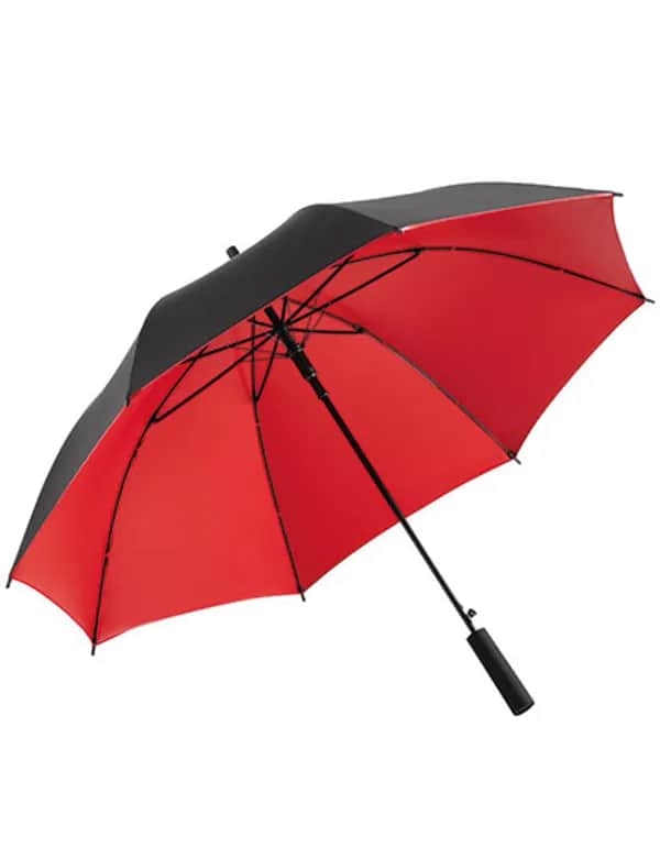 AC-Stockschirm FARE®-Doubleface - Black/Red