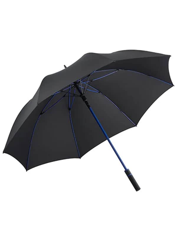 AC-Gästeschirm FARE®-Style - Black/Euro Blue