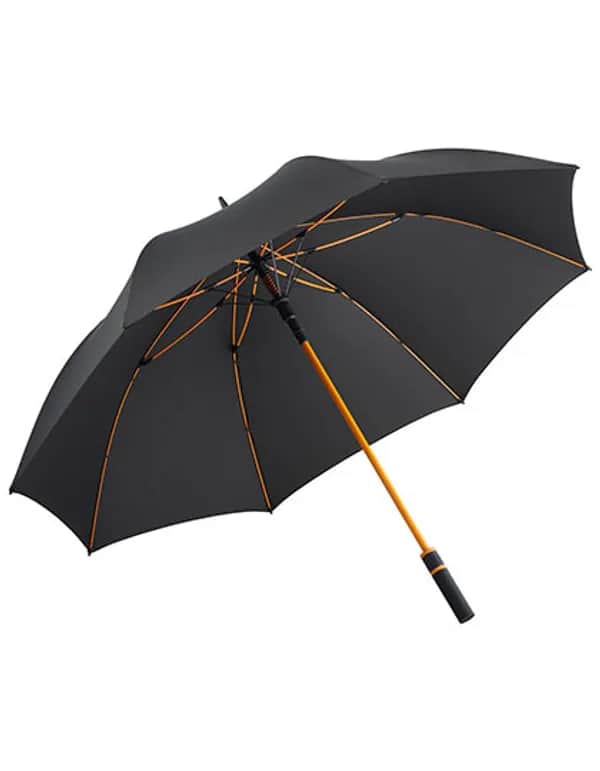 AC-Gästeschirm FARE®-Style - Black/Orange
