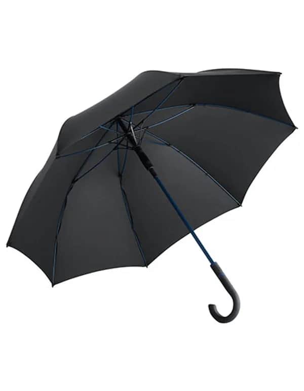 AC-Midsize-Stockschirm FARE®-Style - Black/Navy Blue