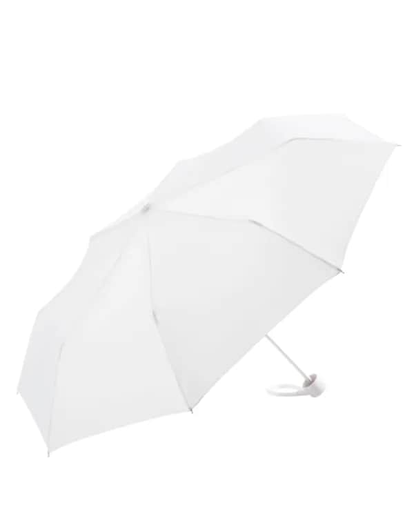 Alu-Mini-Taschenschirm - White