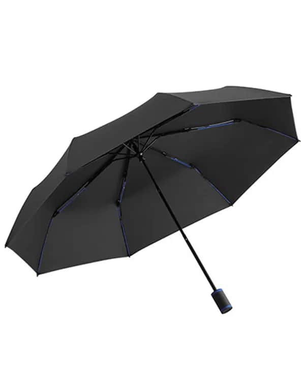 Taschenschirm FARE®-Mini Style - Black/Euro Blue
