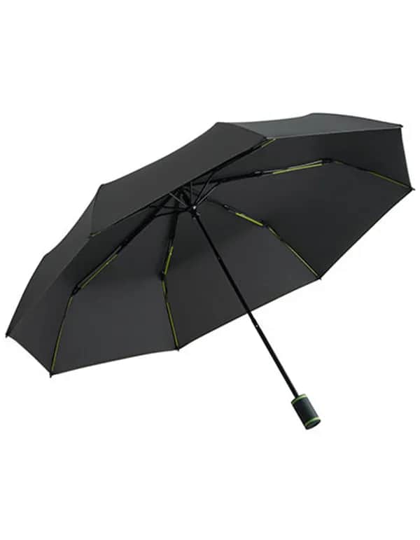 Taschenschirm FARE®-Mini Style - Black/Lime