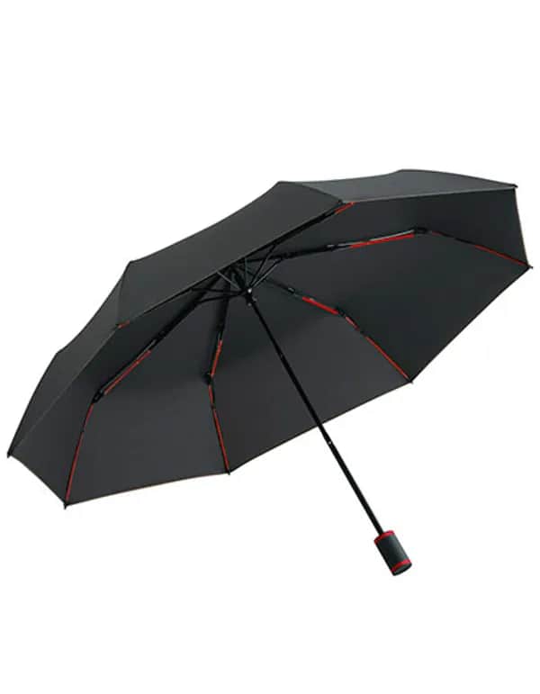 Taschenschirm FARE®-Mini Style - Black/Red