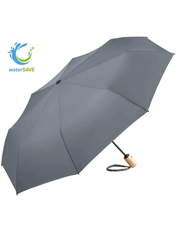 AOC-Taschenschirm ÖkoBrella, waterSAVE® - Grey
