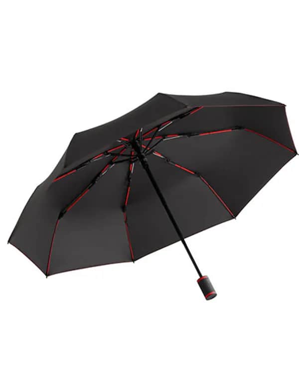 Taschenschirm FARE®-AOC-Mini Style - Black/Red