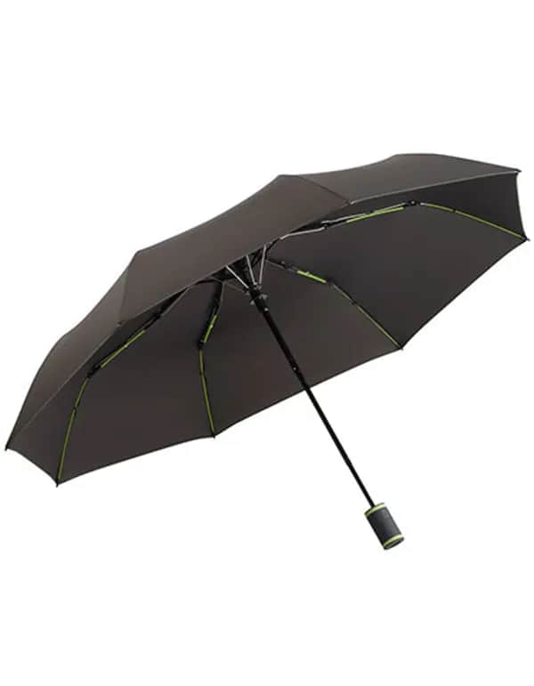 Taschenschirm FARE®-AC-Mini Style - Black/Lime