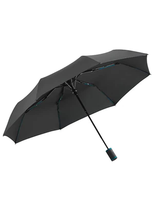 Taschenschirm FARE®-AC-Mini Style - Black/Petrol