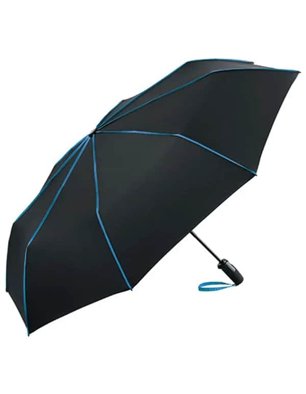 AOC-Oversize-Taschenschirm FARE®-Seam - Black/Blue