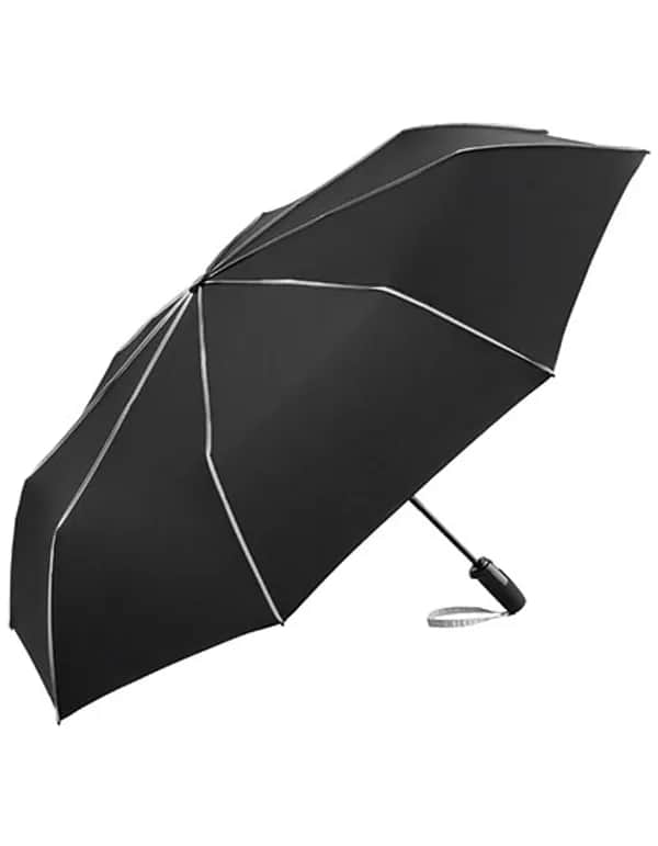 AOC-Oversize-Taschenschirm FARE®-Seam - Black/Light Grey