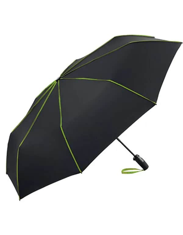 AOC-Oversize-Taschenschirm FARE®-Seam - Black/Lime