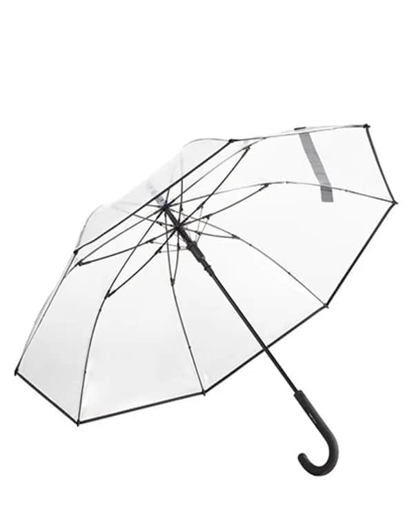 AC-Stockschirm FARE®-Pure - Transparent/Black