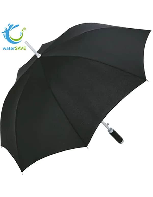 AC-Alu-Stockschirm Windmatic®, waterSAVE® - Black
