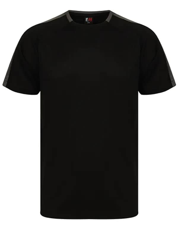 Adult´s Team T-Shirt - Black/Gunmetal Grey