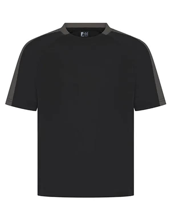 Kids Team T-Shirt - Black/Gunmetal Grey