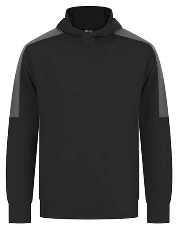 Adults Team Hoodie - Black/Gunmetal Grey