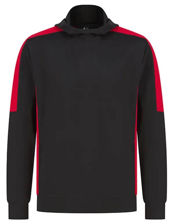 Adults Team Hoodie - Black/Red