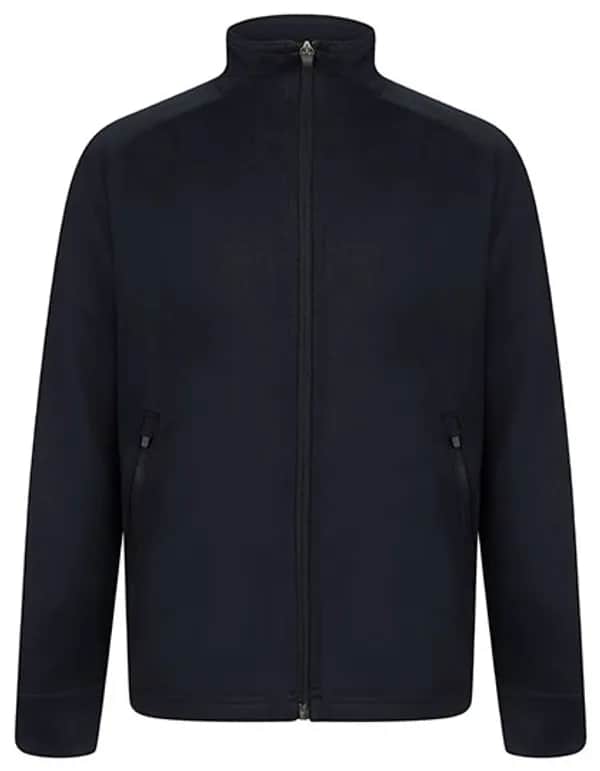 Kids Knitted Tracksuit Top - Navy