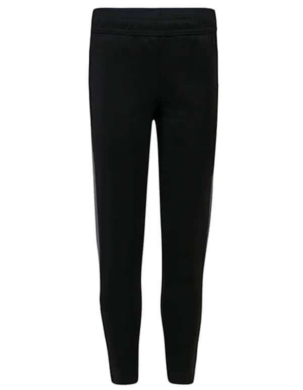 Adults Knitted Tracksuit Pants - Black/Gunmetal Grey