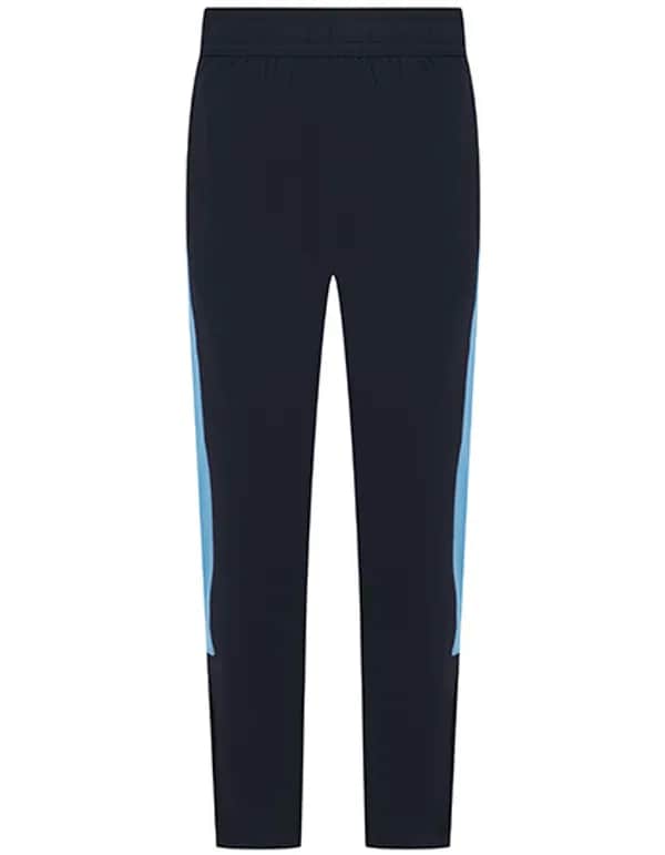Adults Knitted Tracksuit Pants - Navy/Sky