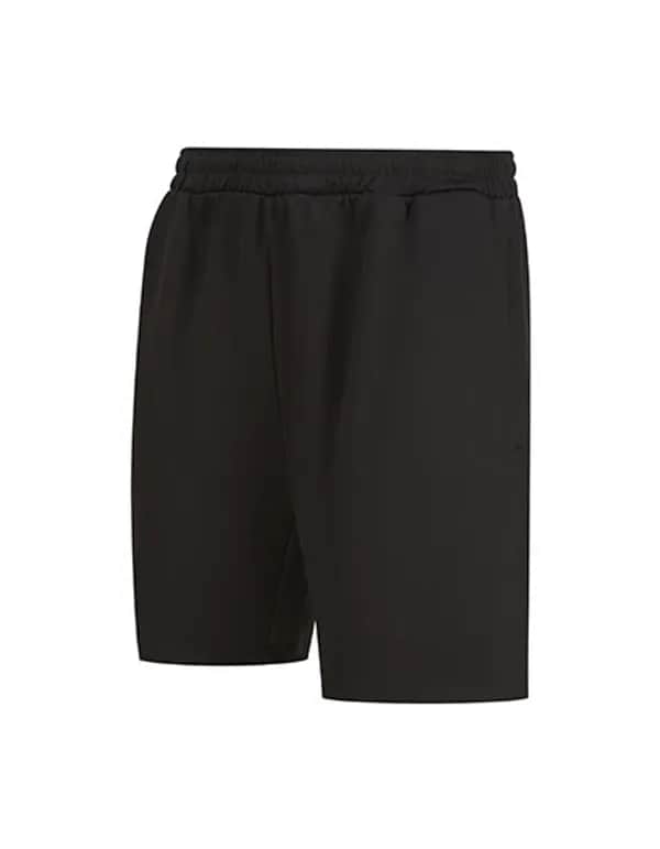 Adults Knitted Shorts With Zip Pockets - Black