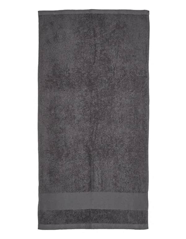 Organic Cozy Bath Sheet - Dark Grey